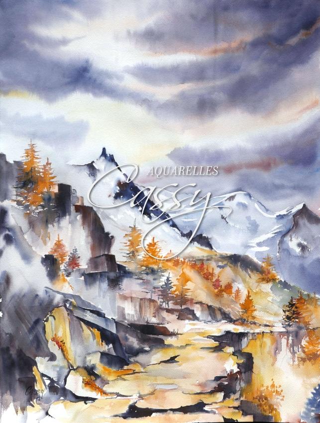 Randonnee 2022 - 61 cm X 46 cm